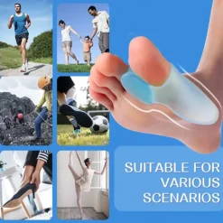 Bunion Cushion Protector, 10 Packs of Bunion Corrector Pads with Separator for Big Toe, Gel Shield for Foot Pain Relief, Calluses, Corns - Blue