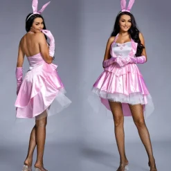 Bunny Girl Halloween Dress Outfits Cosplay Adults' Women's Mardi Gras Easter Performance Party Halloween Easy Halloween Costumes Dress Up