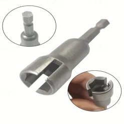 Butterfly Bolt Socket Wrench 6.35mm Hex Shank Socket Adapter Nut For Power Tool Slotted Electric Screwdriver