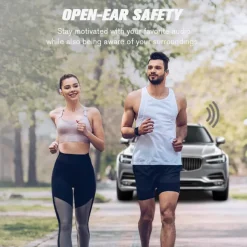 BY01 True Wireless Headphones TWS Earbuds Ear Hook Bluetooth 5.3 Stereo Surround sound ENC Environmental Noise Cancellation for Apple Samsung Huawei Xiaomi MI Everyday Use Jogging Trekking Mobile