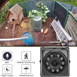 Camhi POE 1920P 1080P Box Mini Waterproof IP66 TF card slot 940nm IR-Cut Night Vision IP Security Cameras Outdoor Car Vehicle Fleet Bird Nest Onvif CCTV