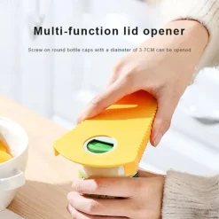 Can Opener 5 In 1 Multi Function Jar Opener Twist Off Lid Quick Opening Cooking Everyday Use Bottle Opener Kitchen Accessories