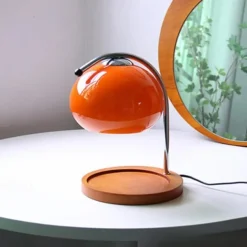 Candle Warmer Lamp Mushroom Bedside Table Lamp Modern Minimalist Bedside Table Lamp Bedroom Living Room Study Bedside Lamp Decorative Small Table Lamp Bedside Lamp 110-240V