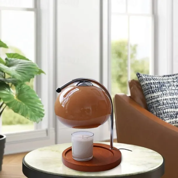 Candle Warmer Lamp Mushroom Bedside Table Lamp Modern Minimalist Bedside Table Lamp Bedroom Living Room Study Bedside Lamp Decorative Small Table Lamp Bedside Lamp 110-240V