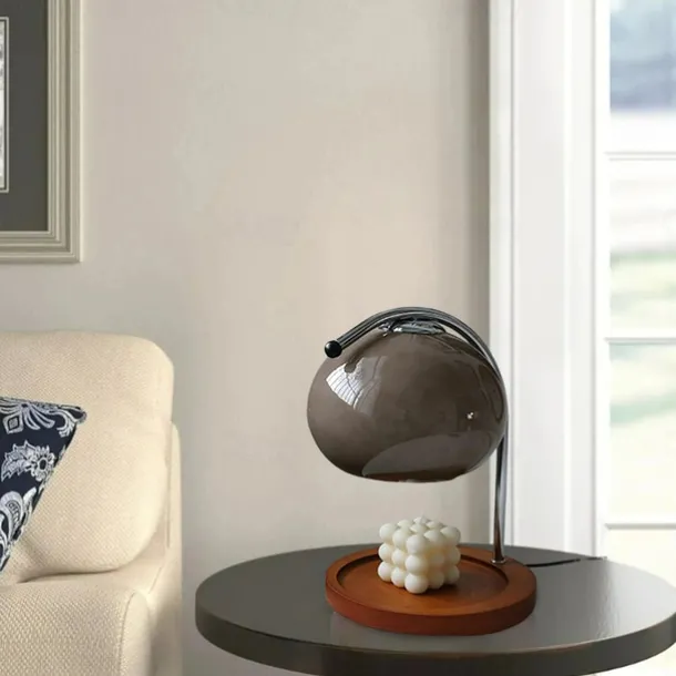 Candle Warmer Lamp Mushroom Bedside Table Lamp Modern Minimalist Bedside Table Lamp Bedroom Living Room Study Bedside Lamp Decorative Small Table Lamp Bedside Lamp 110-240V