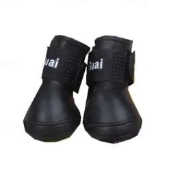 Candy Rubber Dog Shoes Pet Rain Shoes Waterproof Spring/Summer New Anti slip Pet Rain Shoes