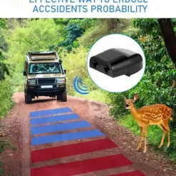 Car Animal Repeller Common Alarm for Animal Collision Avoidance Ultrasonic Deer Repeller