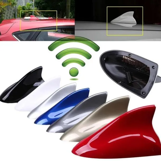 Car Antenna Roof Shark Fin Antenna Universal Car Styling Radio Signal Aerials Roof Antennas