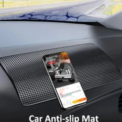 Car Anti-slip Mat Mobile Phone Anti-slip Shelving Mat Instrument Panel Decoration Shelving Mat Sunscreen High Temperature Resistant Car Accessories