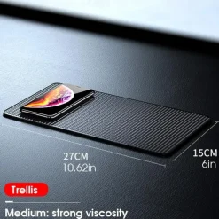 Car Anti-slip Mat Mobile Phone Anti-slip Shelving Mat Instrument Panel Decoration Shelving Mat Sunscreen High Temperature Resistant Car Accessories
