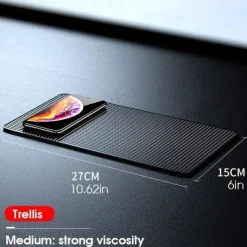 Car Anti-slip Mat Mobile Phone Anti-slip Shelving Mat Instrument Panel Decoration Shelving Mat Sunscreen High Temperature Resistant Car Accessories