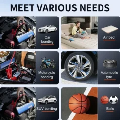 Car Emergency Starting Power Supply Car Air Pump All-in-one Machine Multi-Functional Power Bank Fire Starter