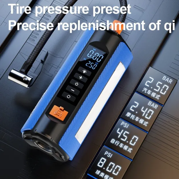 Car Emergency Starting Power Supply Car Air Pump All-in-one Machine Multi-Functional Power Bank Fire Starter