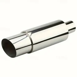Car Exhaust Rear Straight Exhaust Stainless Steel Exhaust System End Conversion Parts Exhaust Drums