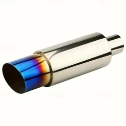 Car Exhaust Rear Straight Exhaust Stainless Steel Exhaust System End Conversion Parts Exhaust Drums