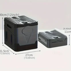 Car Folding Toilet Portable Car Mounted Toilet Outdoor Camping Trip Urinal Emergency Device Car Mobile Toilet