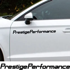Car Front Windshield Sticker Car Rear Windshield Sticker Reflective alphabet Prestige Performance