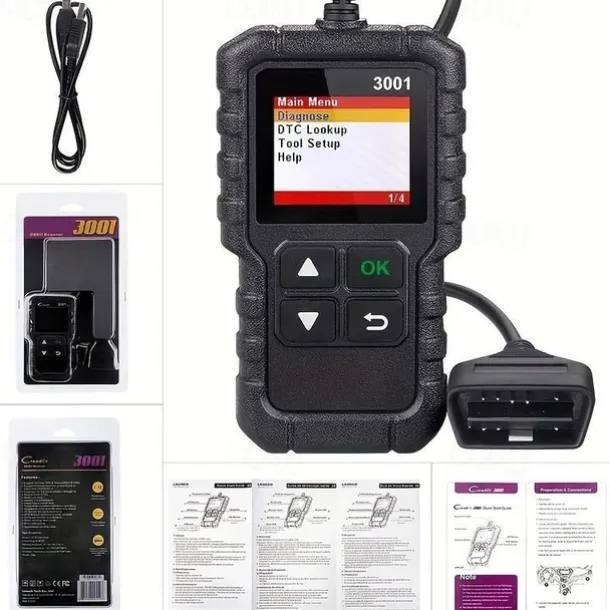 Car Full OBD2 Diagnostic Tools Automotive Professional Code Reader Scanner Check Engine Free Update pk ELM327