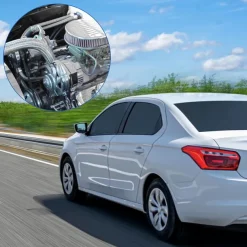 Car Heater Exhaust Pipe 300 cm Flexible Stainless Steel Exhaust Pipe Kit for Diesel Parking Air Heaters with Exhaust Muffler Two Steel Clamps