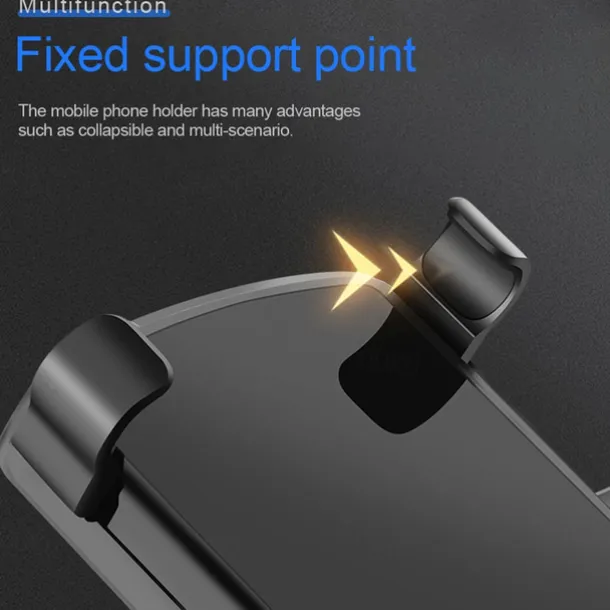 Car Holder Buckle Type 360°Rotation Phone Holder for Car Compatible with Cell Phone Phone Accessory