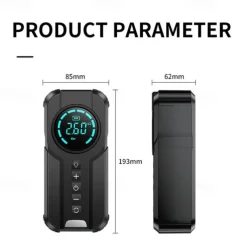 Car Multi-function Air Compressor Jump Starter Air Pump Convenient Tire Inflator Portable Battery Starter