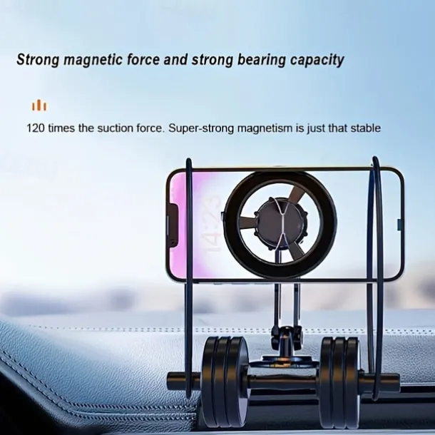 Car Phone Holder Magnetic Universal Magnet Phone Mount For All Phone In Car Mobile Cell Phone Holder Stand