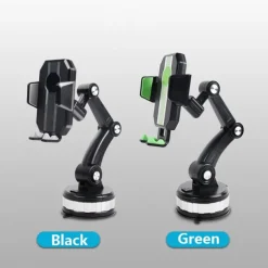 Car Phone Holder Mount Cell Phone Holder Car Solid & Durable Car Phone Holder Mount for Dashboard Windshield Long Arm Strong Suction Cell Phone Car Mount Thick Case for iPhone Samsung etc All Phones