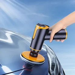 Car Polisher Car Wireless Rechargeable Adjustable Waxing Machine Multifunctional Portable Polishing Tool Car Accessories