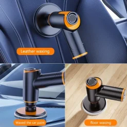 Car Polisher Car Wireless Rechargeable Adjustable Waxing Machine Multifunctional Portable Polishing Tool Car Accessories