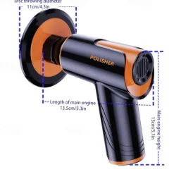 Car Polisher Car Wireless Rechargeable Adjustable Waxing Machine Multifunctional Portable Polishing Tool Car Accessories