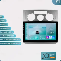 Car Radio for Volkswagen Touran 1 2003 - 2010 Carplay Multimedia Video Player