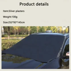 Car Rear Snow Shield Car Rear Windshield Cover Front Side Window Cover Car Clothing Cover Snow Cover