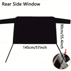 Car Rear Snow Shield Car Rear Windshield Cover Front Side Window Cover Car Clothing Cover Snow Cover