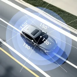 Car Recorder 150 Degree Car Camera 4-channel FHD 4 * 1080P Wi-Fi GPS Car Camera