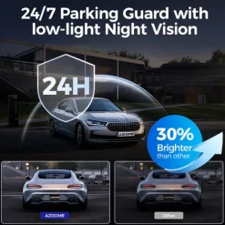 Car Recorder 150 Degree Car Camera 4-channel FHD 4 * 1080P Wi-Fi GPS Car Camera