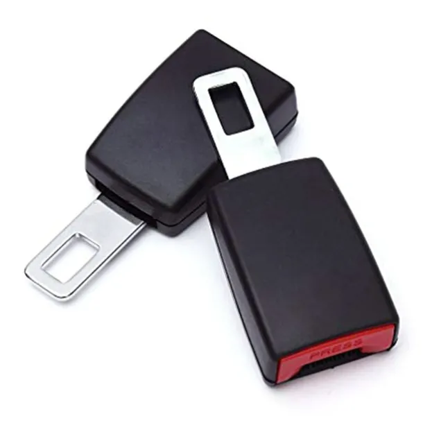 Car Safety Belt Clip Alarm Stoppers for Car Seats Belt Buckles Adjustable Seat Belt Extender Cover Auto Car Seat Belt Plugs Car Seat Belts Silencers Accessories For Most Vehicles