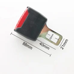 Car Safety Belt Clip Alarm Stoppers for Car Seats Belt Buckles Adjustable Seat Belt Extender Cover Auto Car Seat Belt Plugs Car Seat Belts Silencers Accessories For Most Vehicles