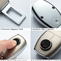 Car Safety Belt Extender Seat Extension Plug for Cadillac Escalade XT4 XT5 XTS SRX CT4 CT5 CT6 ATS CTS SLS XLR SLR Accessories