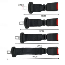 Car Safety Extension Belt Adjustable Car Seat Belt Extender Suitable For Children Pregnant Women Car Extension Belt