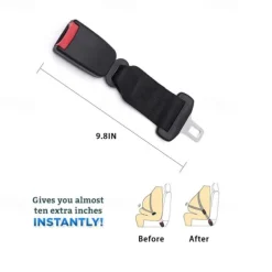 Car Safety Extension Belt Adjustable Car Seat Belt Extender Suitable For Children Pregnant Women Car Extension Belt