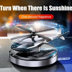 Car Solar Perfume Diffuser Car Air Freshener Perfume Car Helicopter Fragrance Ornament Long Lasting Light Scent Decoration