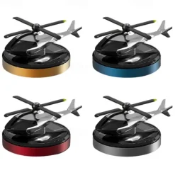 Car Solar Perfume Diffuser Car Air Freshener Perfume Car Helicopter Fragrance Ornament Long Lasting Light Scent Decoration