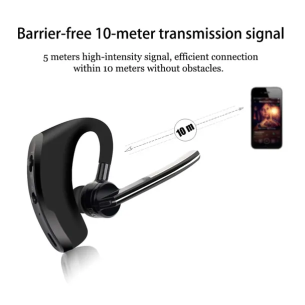 Car Truck Motorcycle V8 Bluetooth Headsets Business Bluetooth Earphone Sport Wireless Bluetooth Headset Handsfree Earphone Voice control with Microphone
