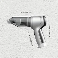 Car Vacuum Cleaner 13000PA Super Power Portable Vacuum Cleaner USB Rechargeable Dual Use Mini Handheld Cleaning For Car Home