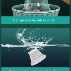 Car Vacuum Cleaner Wireless Portable Large Suction Household Handheld Dust Collector Small Mini Dust Blower