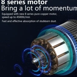 Car Vacuum Cleaner Wireless Handheld Automotive Supplies Portable Small Household Desktop Vacuum Cleaner Super Power