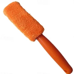 Car Wash Detailing Car Cleaning Brush Microfiber Wheel Rim Brush For Car Trunk Motorcycle Auto Detailing Brush Car Maintenance Rim Cleaning Brush Car Wash Beauty