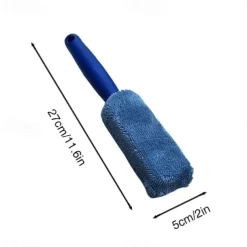 Car Wash Detailing Car Cleaning Brush Microfiber Wheel Rim Brush For Car Trunk Motorcycle Auto Detailing Brush Car Maintenance Rim Cleaning Brush Car Wash Beauty