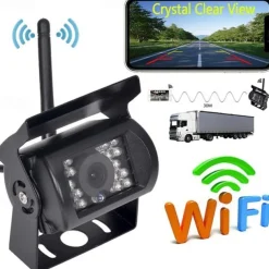 Car WIFI Night Vision Reversing Camera Backup Camera Bus Truck Reversing Camera for IPhone/Android
