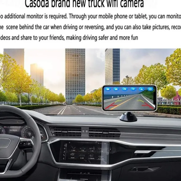 Car WIFI Night Vision Reversing Camera Backup Camera Bus Truck Reversing Camera for IPhone/Android